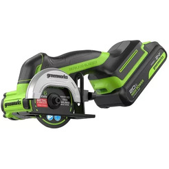 Угловая шлифмашина Greenworks GD24UCS 3402007CUA