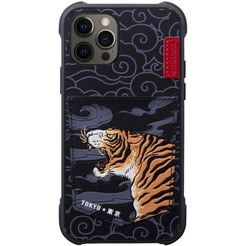 Накладка Skinarma Densetsu для Apple iPhone 12/12 Pro (тигр)