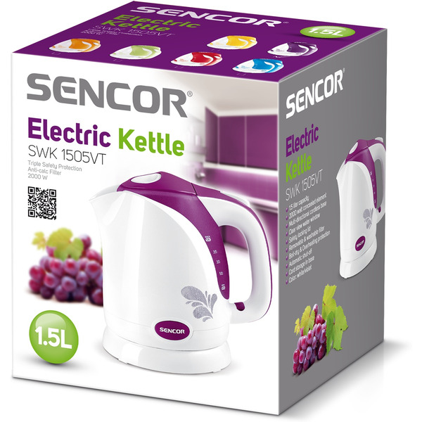 Электрочайник Sencor SWK 1505VT