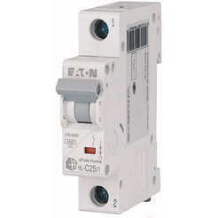 Выключатель автоматический Eaton HL-C61 1P 6A C 4.5кА 1M 194728
