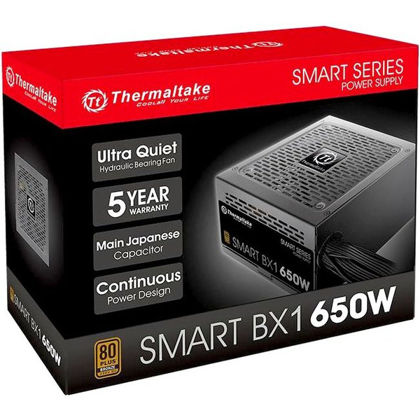 Блок питания Thermaltake Smart BX1 650W PS-SPD-0650NNSABE-1