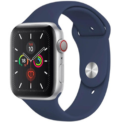Ремешок Bingo Silicone для APPLE Watch 42/44/45mm (S) Темно-синий