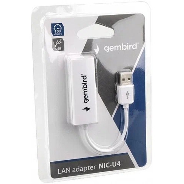 Сетевой адаптер Gembird NIC-U4