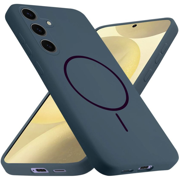 Бампер Bingo Silicone Magnetic для SAMSUNG S25 Синий