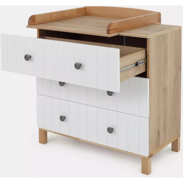 Комод пеленальный Rant Bamboo 108 (Cloud White)