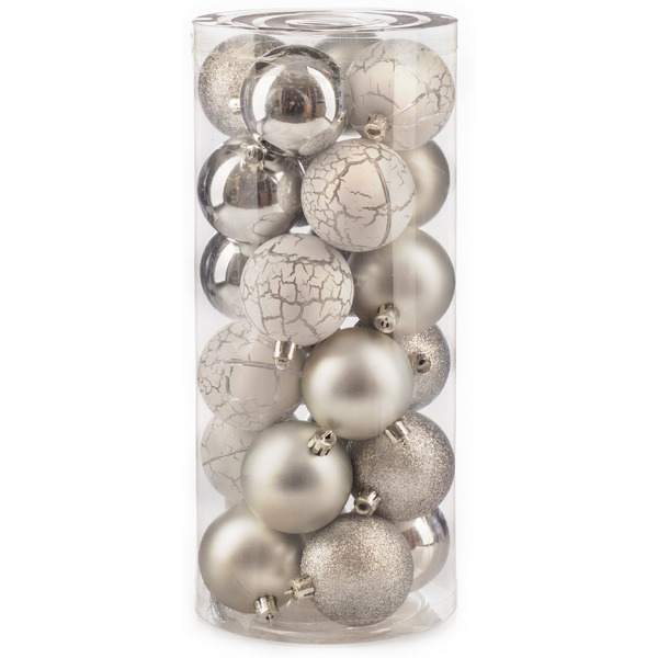 Набор новогодних шаров Ausini VT25-04020-2