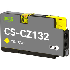 Картридж струйный Cactus CS-CZ132 №711 (желтый)