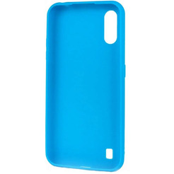 Накладка CASE Matte Samsung Galaxy M01 (голубой)