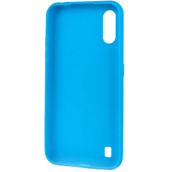 Накладка CASE Matte Samsung Galaxy M01 (голубой)
