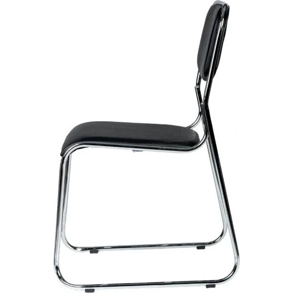 Стул офисный King Style AT-4 Hand PU Chrome (экокожа, черный)