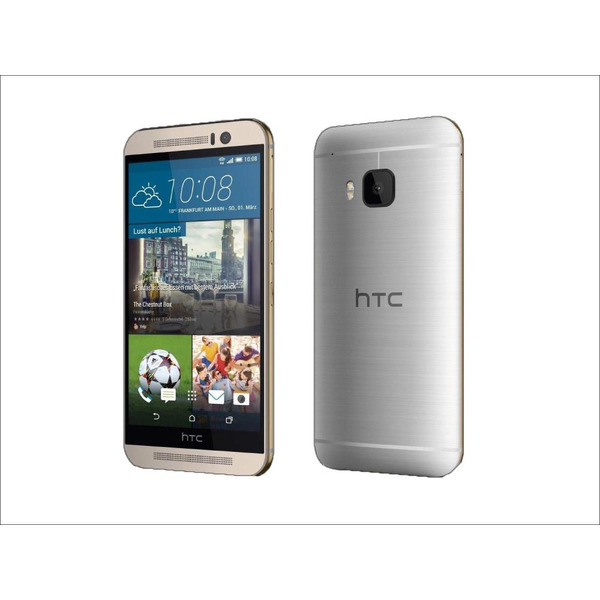 Смартфон HTC One (M9) серебристый/золотой