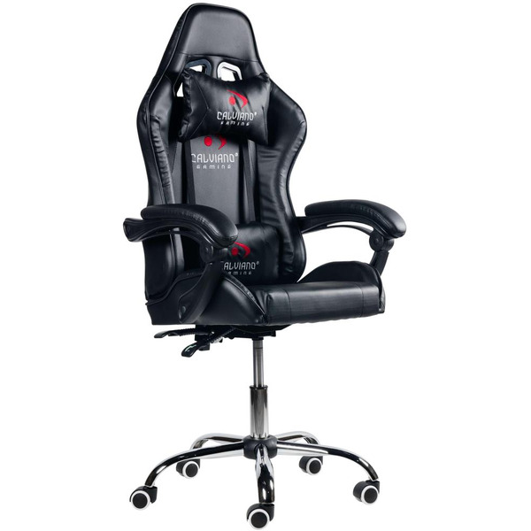 Вибромассажное кресло Calviano ASTI ultimato total black