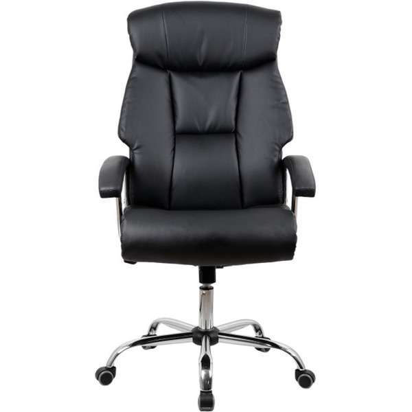 Кресло офисное Kingstyle SHL-1 Raum Chrome (экокожа, черный)