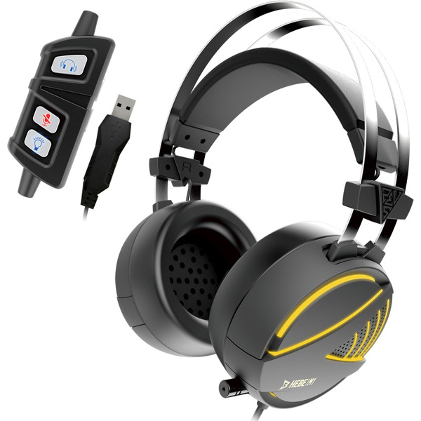 Наушники игровые GAMDIAS HEBE 7.1 Vibro RGB