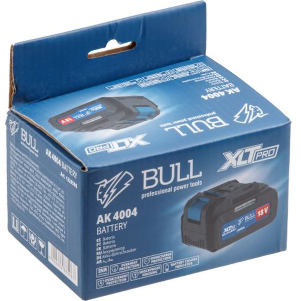 Аккумулятор Bull AK 4004 (18В/4 Ah)