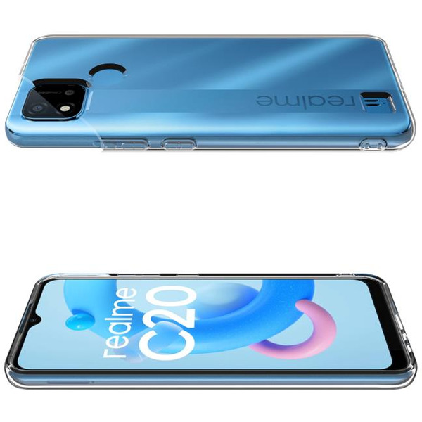 Бампер Bingo TPU 2.0mm для REALME C20/C11 2021 Белый