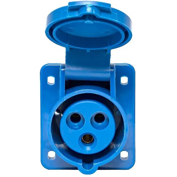 Розетка стационарная внутренняя EKF 413 2Р+РЕ 16А 220В IP44 PROxima