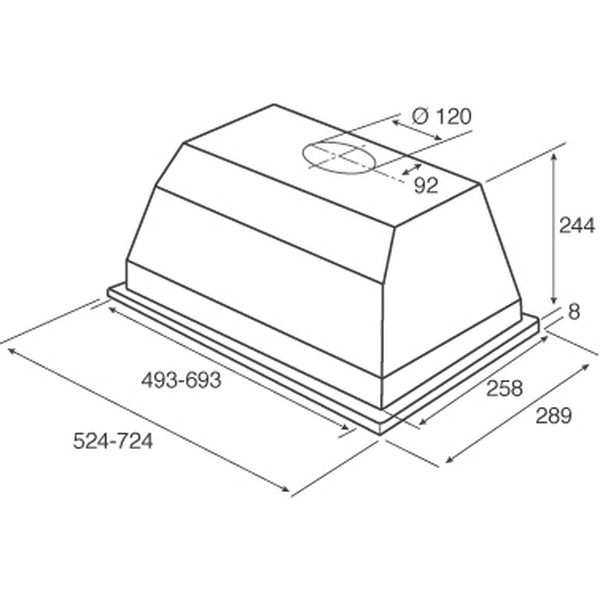 Кухонная вытяжка Jetair CA Extra 520