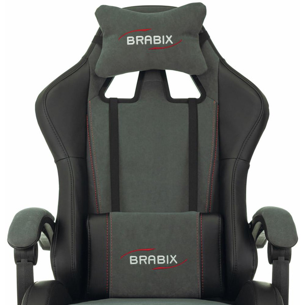 Кресло BRABIX Striker GM-121 (черное/серое) 532961