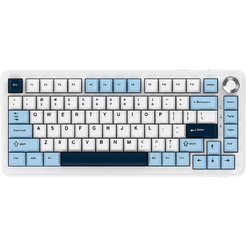 Клавиатура AJAZZ AK820 MAX PLUS Daydream Switch (белый/голубой)