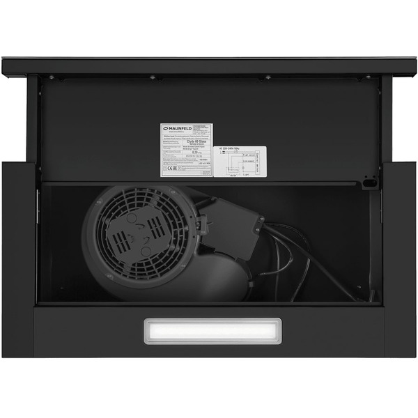 Кухонная вытяжка MAUNFELD Clyde 50 (черное стекло)