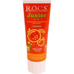 Зубная паста R.O.C.S Junior фруктовая радуга 74 г