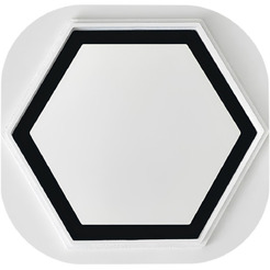 Вентиляционная решетка теневая с вентилятором с таймером и регулировкой воздуха HOMY AIR AH100WRT