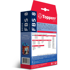 Защитный фильтр мотора для пылесосов Topperr FBS 8