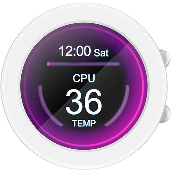 Система жидкостного охлаждения для процессора Sama Q70 360 (белый)