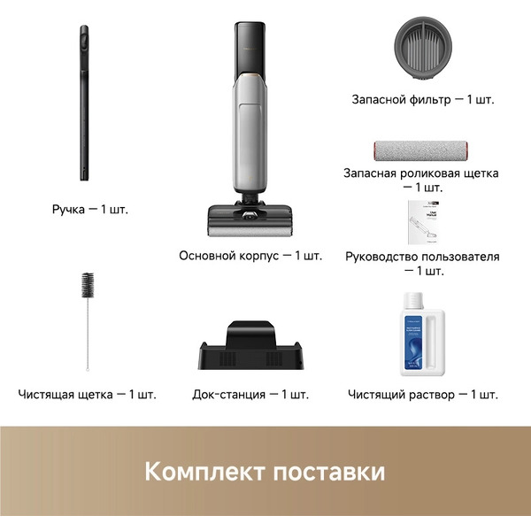 Вертикальный моющий пылесос Trouver Wet and Dry Vacuum X4 Pro (HMH17A)