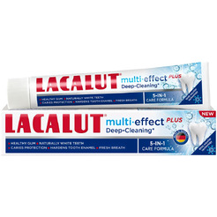 Зубная паста Lacalut Multi-Effect Plus Deep Cleaning 75мл