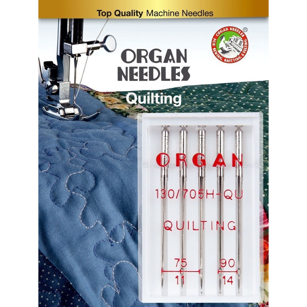 Иглы квилтинг Organ 5/75-90 Blister
