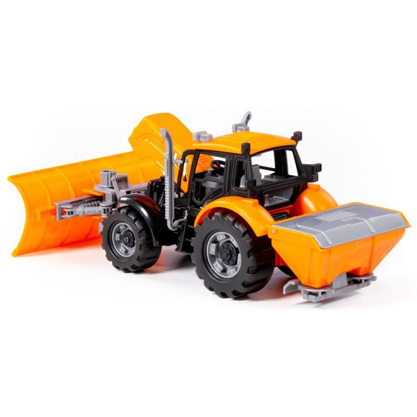 Трактор Полесье Прогресс Снегоуборочный 91772 (оранжевый)