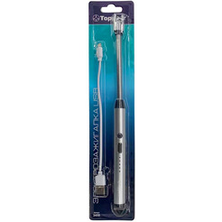 Электронная кухонная зажигалка для плиты Topperr 3458 (серебро)