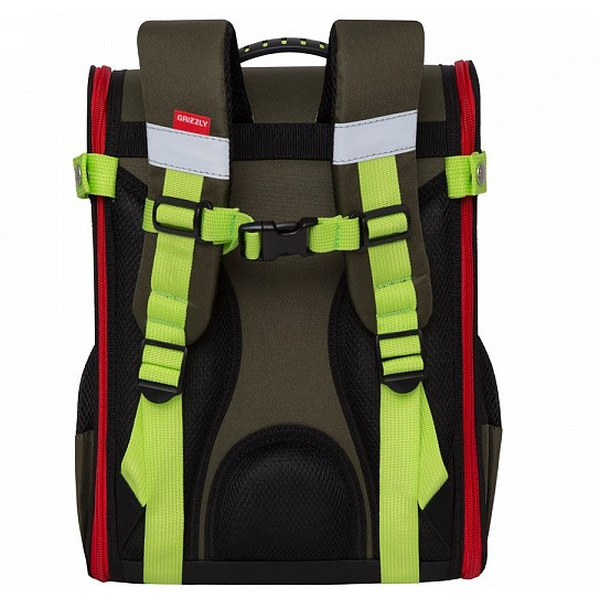 Рюкзак Grizzly RA-980-2 (черный/хаки)