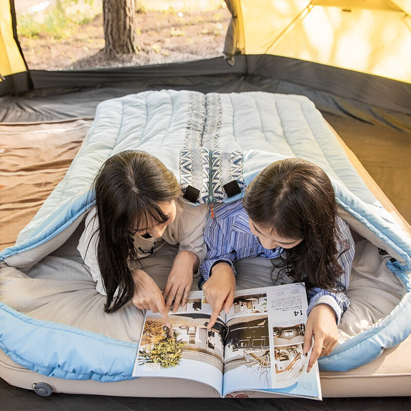 Спальный мешок Naturehike Envelope Down L250 NH21MSD07-BLU250 (голубой)