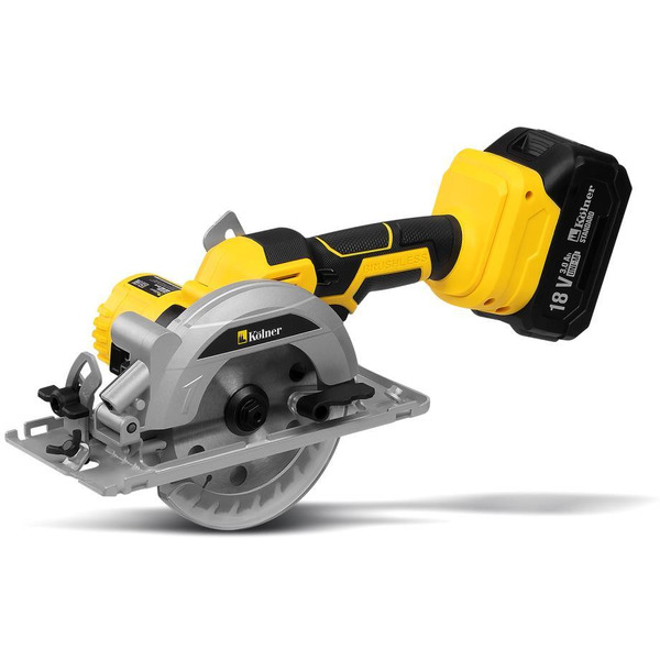 Аккумуляторная дисковая пила KOLNER KCW 18BL-125-1K