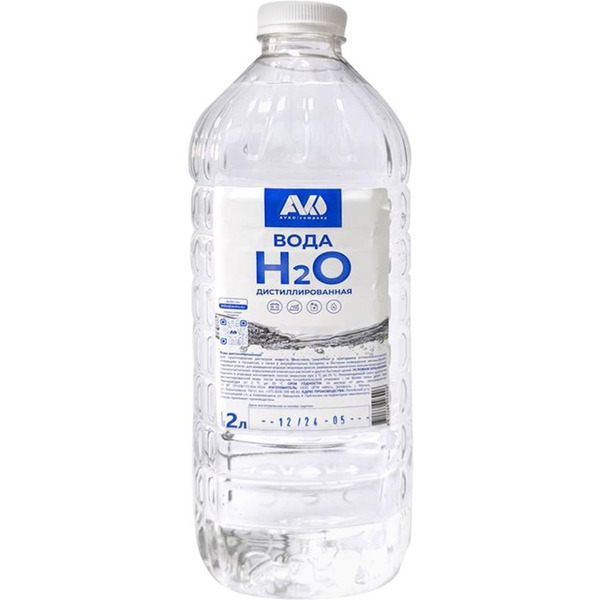 Вода дистиллированная AVKO 2л