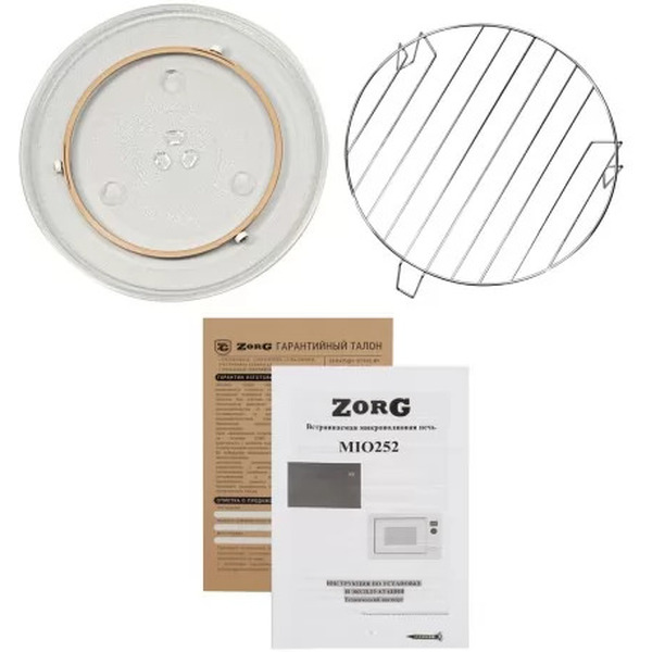 Микроволновая печь ZorG MIO252 S black+gray
