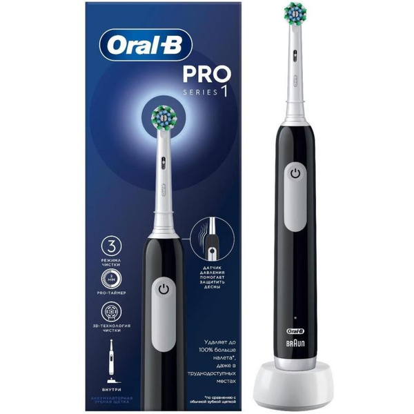 Электрическая зубная щетка Braun Oral-B Pro 1 D305.513.3 (8001090919052 3791)