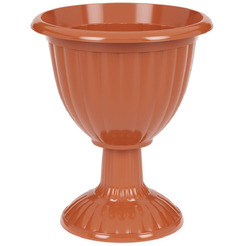 Вазон Альтернатива Жасмин М1556 (коричневый)