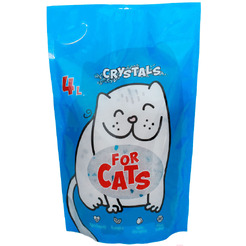 Наполнитель для туалета For Cats Crystals TUZ021 4 л