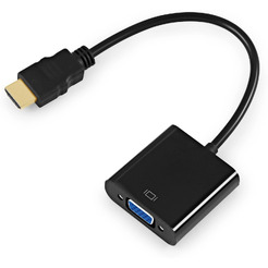 Переходник KingPrice KP-HDMI(M)-VGA(F)