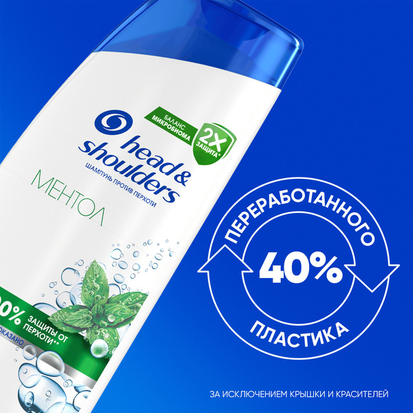 Шампунь для волос Head & Shoulders Ментол, 360 мл