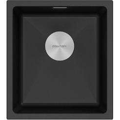 Кухонная мойка Paulmark IT-Granit Lumi 41 Uni LU41-BL (черный)