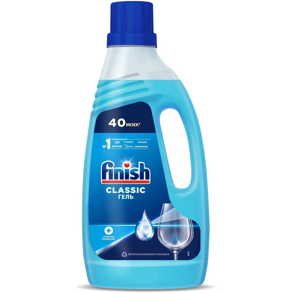 Гель для мытья посуды в посудомоечной машине FINISH Classic 1000 мл (0011180610)