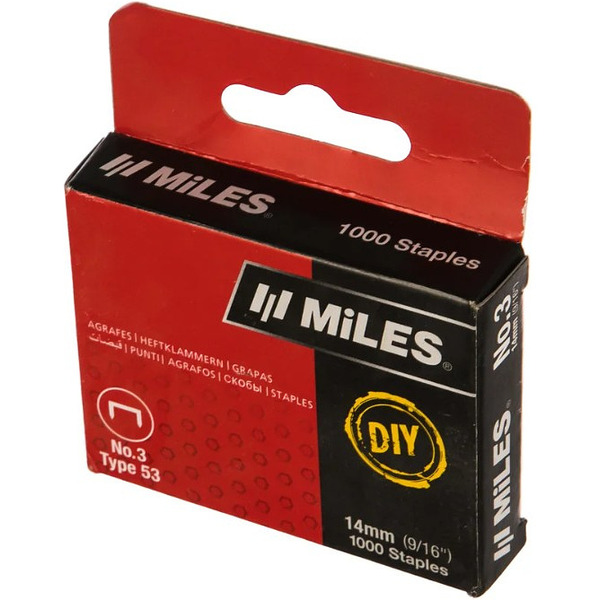 Скоба Miles NO.3-14MM DIY