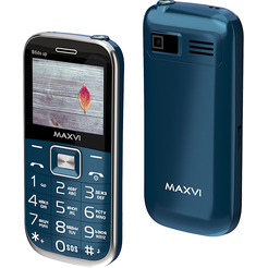 Мобильный телефон Maxvi B6ds up +ЗУ WC-112 (синий)