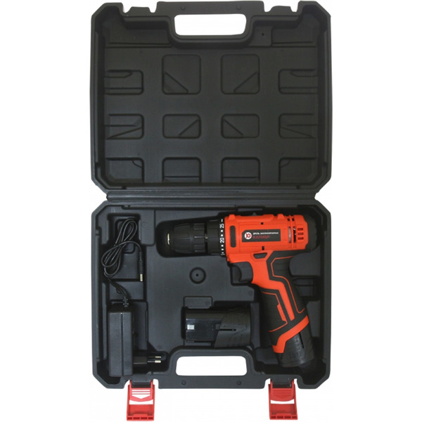 Дрель-шуруповерт Калибр ДА-12А (с 2-мя АКБ и ЗУ)