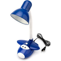 Светильник настольный REXANT 603-1001 Смелый Летчик Е27, 60 Вт, синий